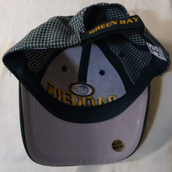 DS Vintage Logo Athletic GB Packers Snap Back Hat - Picture 6 of 8